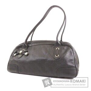 Gucci GG Pattern Leather Handbag